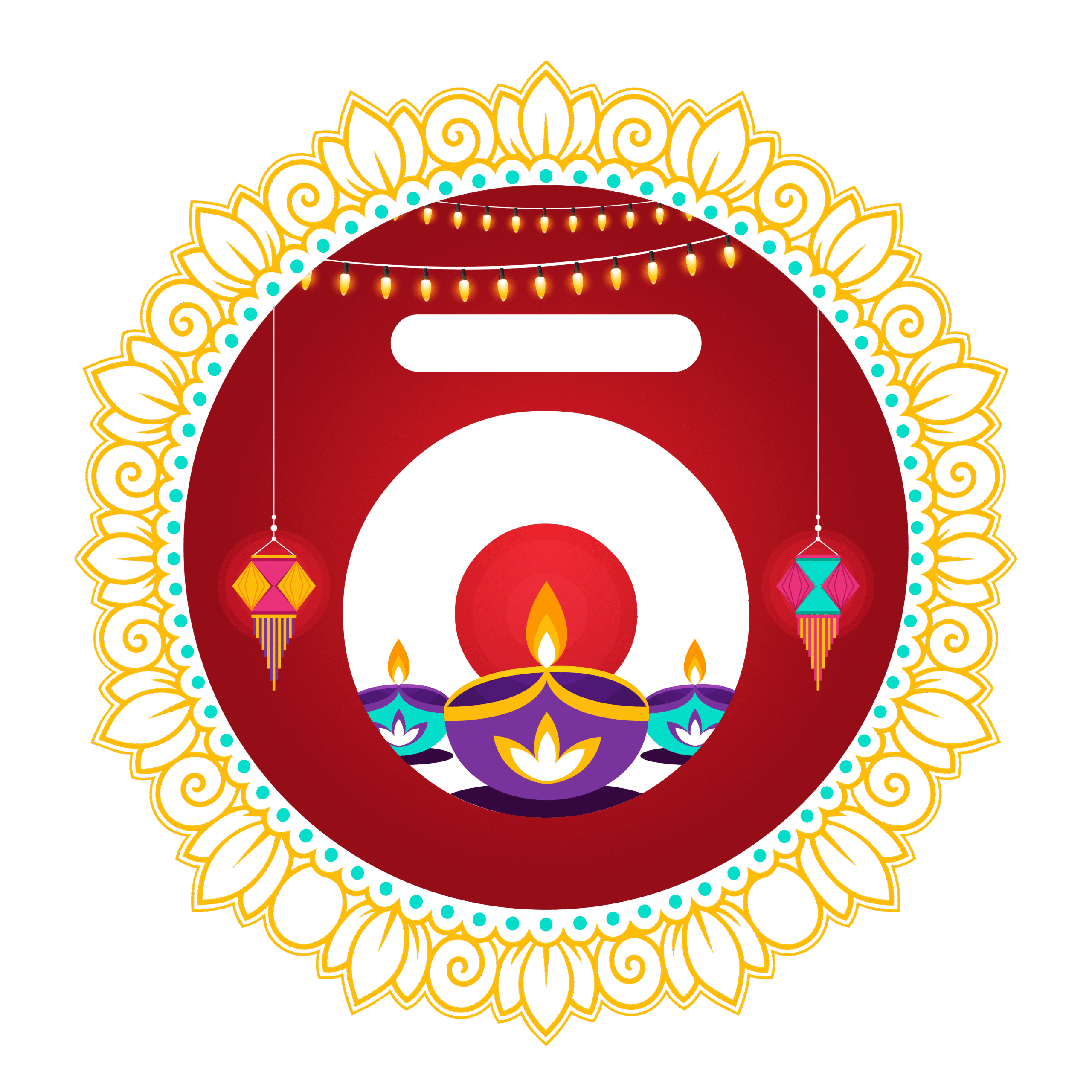 diwali logo,